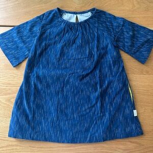 NWT Billow and Bound Boutique Blue Toddler Dress - Size 1/2